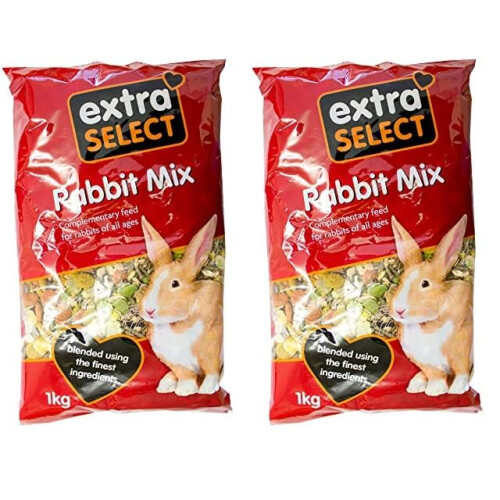Extra Select Premium Rabbit Mix - Muesli, Rabbit Nuggets, Peaflakes,an