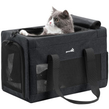 pecute Cat Carrier Airline Approved, Extra Stable Cat Carrier Handbag