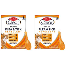 Bob Martin Clear Spot On Flea and Tick Repellent for Cats and Kittens