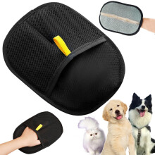 Pet Hair Remover Gloves,Dog Cat Gloves Grooming,Static Removal Glove D