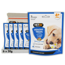 VETIQ Healthy Treats Denti-Care Teething For Puppies 4+ Weeks, Tasty T
