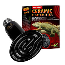 VANSUKY 150W Ceramic Heat Emitter for Reptiles, Amphibians, Dogs, Cats