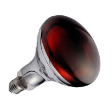 Orvarto Infrared Heat Lamp Bulb, Ruby 250w. for Infra Red Heat Lamps f
