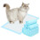PWEZON Disposable Litter Box Liners, 50 pcs Super Absorbent Training P 1