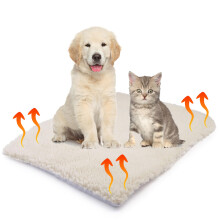 SIMPLY 4 PETS Self Heating Cat Bed – Heating Pad for Cats & Dogs | Sel