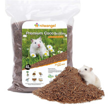 Niteangel Natural Coco Hamster Bedding Pet Litter for Dwarf Syrian Ham
