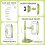 Hamster Wheel, Quiet Spinner Hamster Running Exercise Wheel with Adjus 3
