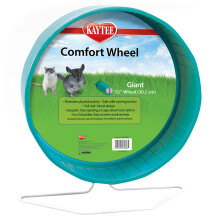 Kaytee Comfort Exercise Wheel, 12-inch, for Chinchillas, Rats (Assorte