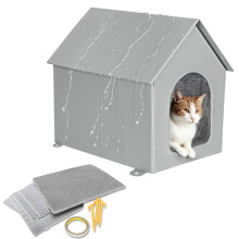 Sturdy Outdoor Cat Cave Bonus 4 Insulation Sheet, 100% Weatherproof, I