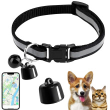 Cat Tracker, Pet GPS Tracker for Cats Dog with No Monthly Fees, Compat