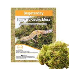 Begeterday 100g Leopard Gecko Moss, Provides Localized Higher Humidity