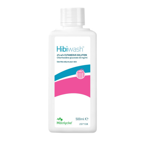 Hibiscrub Battles Hibiwash Antibacterial Wash: 500ml
