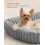 FEANDREA Feandrea Dog Bed, Medium Dog Sofa Bed, Soft Padding, Washable, 71 x 55 5
