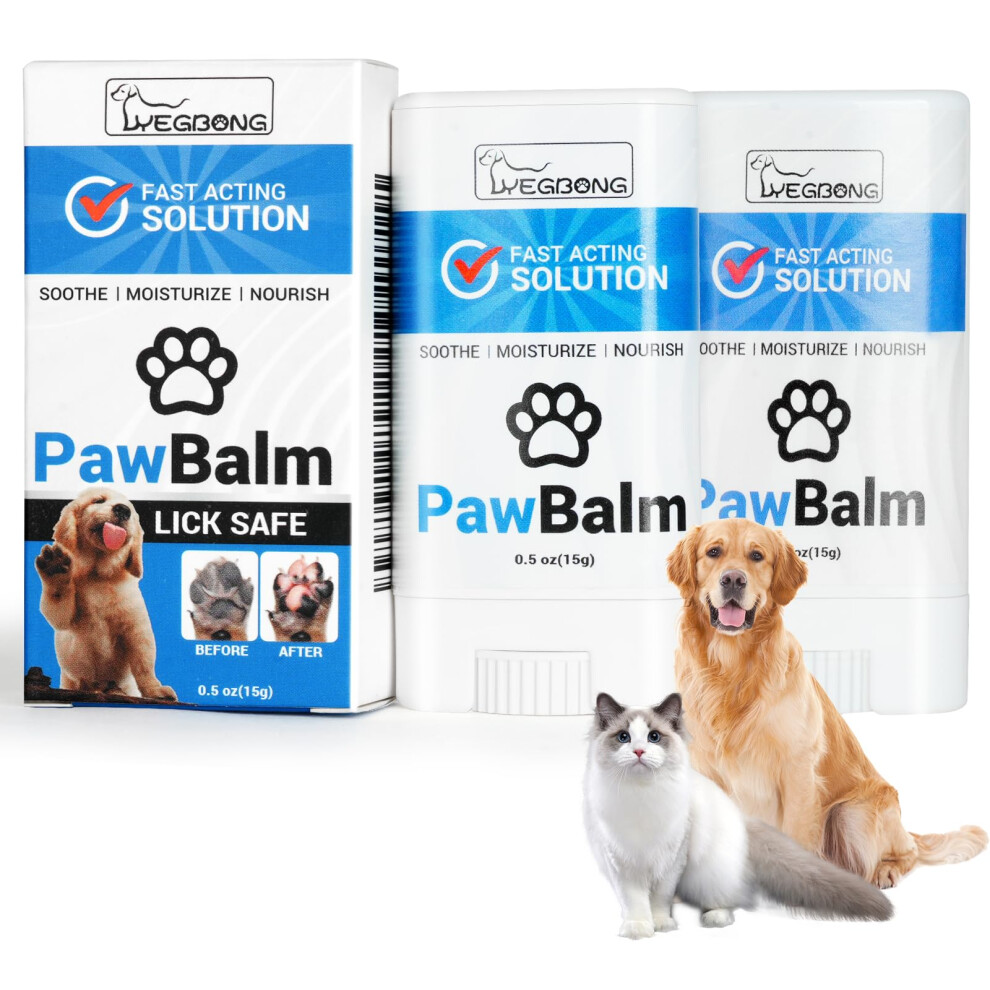 Aomig Dog Paw Balm Nose Balm Stick, Itchy Skin Balm For Dogs Dog Paw P