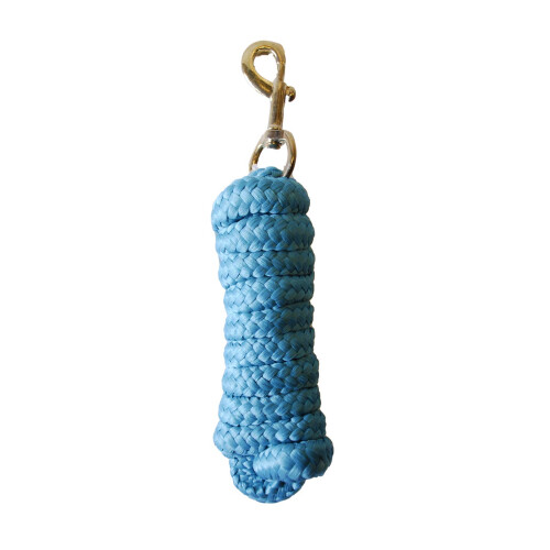 Rhinegold Luxe Lead Rope, Turquoise