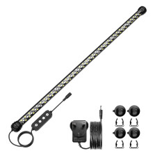 SEAOURA Led Aquarium Light with Timer, Submersible Aquarium Plant Ligh