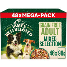 James Wellbeloved Grain Free Adult Dog Food with Turkey and Lamb in Gr