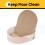 Conlun Cat Scratcher Box with 4 Cat Scratching Board Reversible Kitty 6