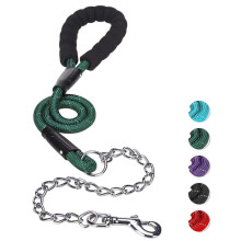 MIHACHI Anti Chew Dog Lead - Heavy Duty Rope Dog Leash with Anti-Bite