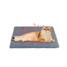 ANWA Self Heating Cat Pad - 76x51cm Machine Washable, Heated Cat Bed &