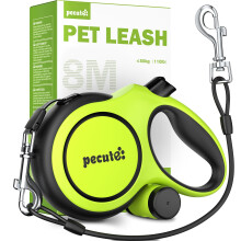 pecute Retractable Dog Leash with Anti-Chew Leash&Poo Bag Holder, 2025