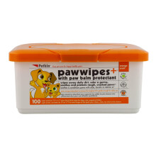 Petkin Paw Wipes, White, 100 Count (Pack of 1)