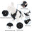 Cat Harness and Lead Set, Escape-Proof Kitten Harness with Retractable 5