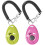 Acehome 2 Pack Dog Training Clicker with Wrist Strap, Pet Training Cli 1