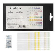 7 in1 Aquarium Test Strips, Fish Tank Tester Kit (10-200x strips) A Li