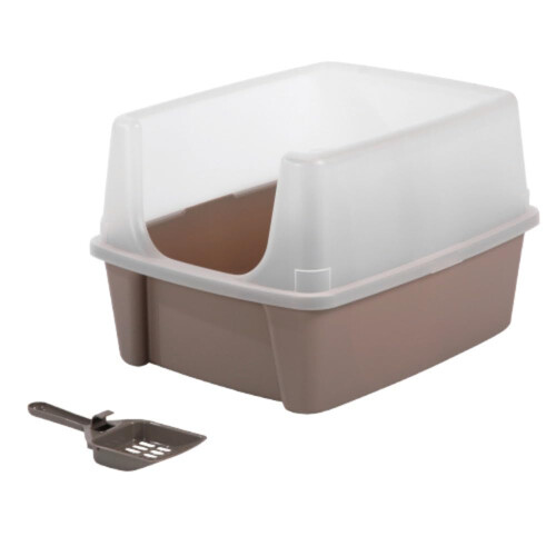 Iris Cat Litter Box Scoop, One Size, Beige