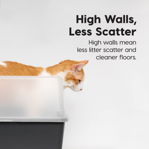 Iris Cat Litter Box Scoop, One Size, Beige 2