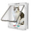 CEESC Large Cat Flap (Outer Size 11" x 9.8"), 4 Way Locking Large Cat 1