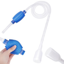 Fanshiontide 1 Pcs Aquarium Gravel Cleaner, Hand Fish Tank Gravel Clea