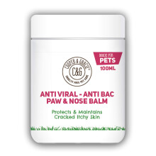 Dog Paw And Nose Balm 100ml - Instantly Soothe Cracked Itchy Skin and