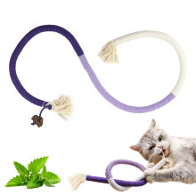 YANGCHUN Catnip Toy Bite Rope, Interactive Cat Toy for Indoor Cats, Ki