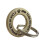 Round Solid Brass and Stainless Steel, Deep Engraved, Custom Pet ID Ta 4