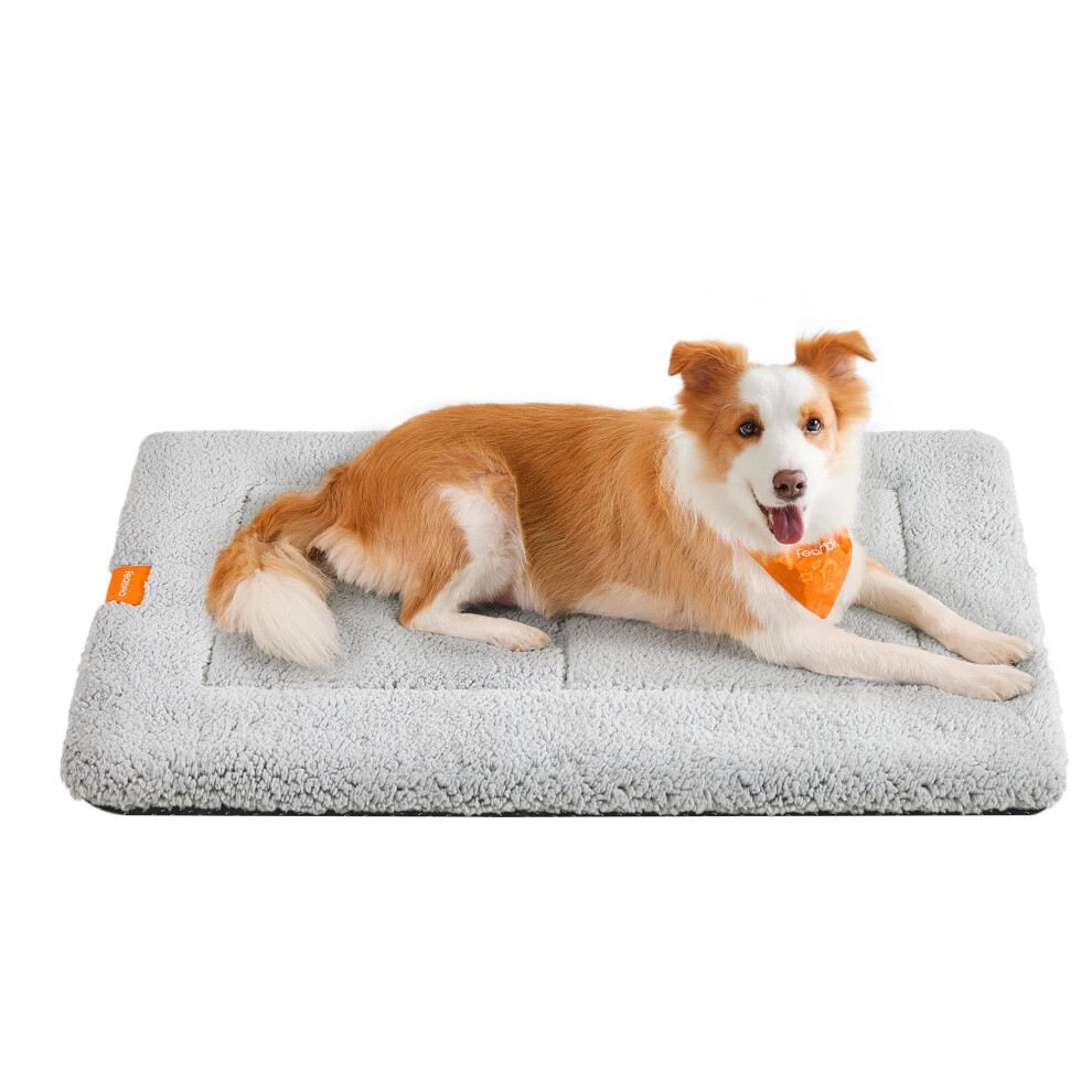 Feandrea Warm Dog Cat Bed, Dog Mattress For Crate, Pet Blanket For Dog Light