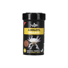 FishScience Axolotl Food 55g | 4mm Slow Sinking High-Protein Insect-Ba