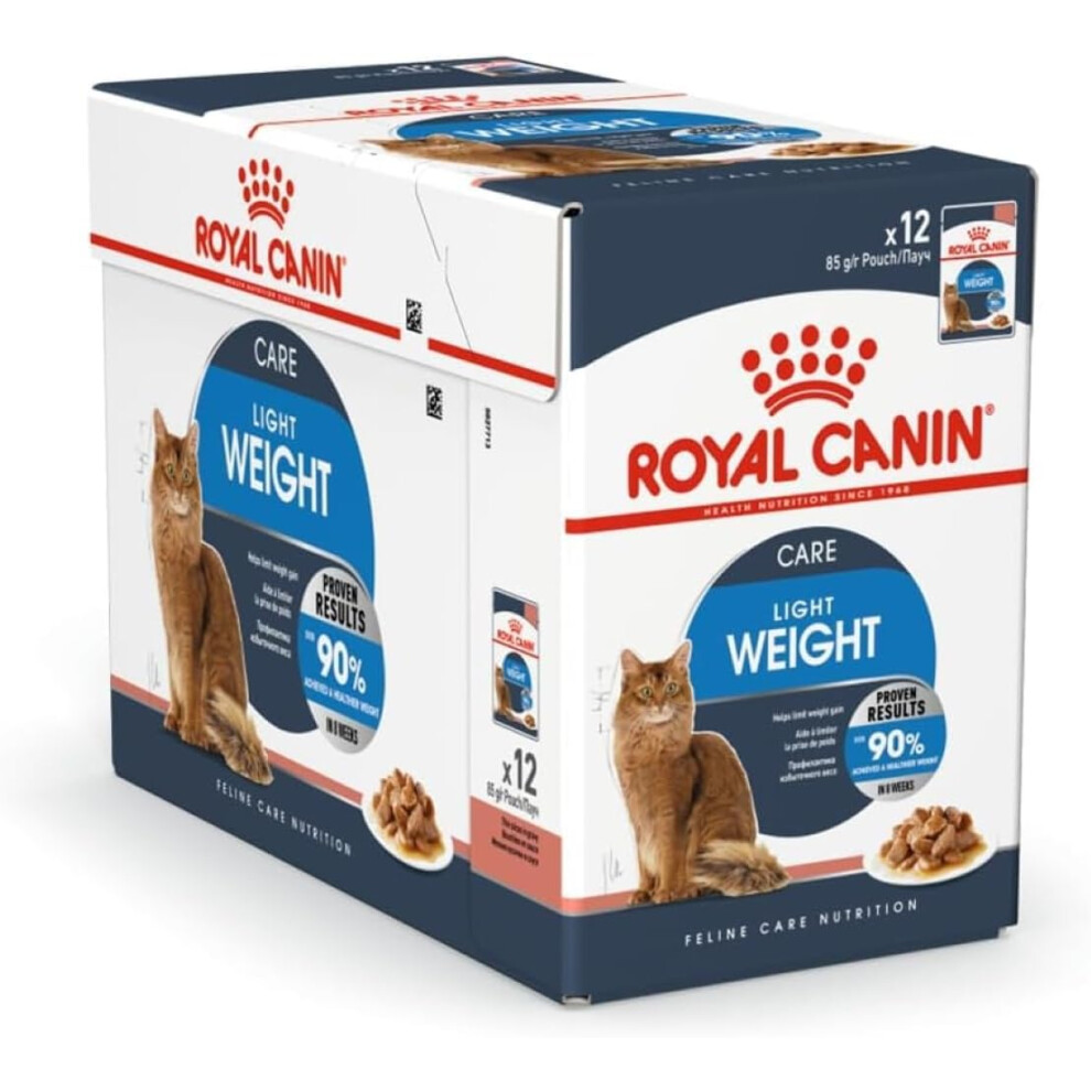 Photos - Cat Food Royal Canin Light Weight Care in Gravy Adult Wet  85g (Pack of 