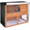 48 Inch Double Rabbit Hutch Cover,Windproof Waterproof Thermal Cage co 1