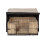 Danish Design Dog Crate Cover - Blackout Lined, Roll-Down Doors - Oatm 1