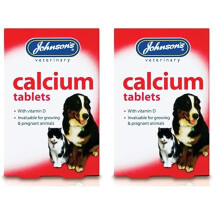 Johnsons Vet Calcium and Vitamin D Tablets, Pack of 80 A010