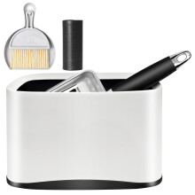 Cat Litter Scooper with Holder, Stainless Steel Cat Litter Scoop, Kitt