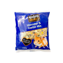Extra Select Hamster & Gerbil Mix 750g - Complete Food, Raspberry Esse