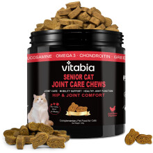 Senior Cat Joint Support Chews – Cat Arthritis, Hip & Joint Supplement