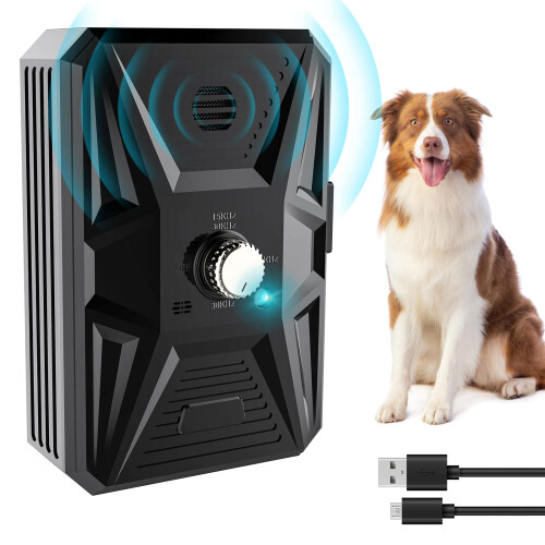 Anti Barking Device, Ultrasonic Anti Bark Device with 3 Adjustable mod