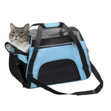 DONYER POWER Soft Sided Pet Carrier for Cats Comfort Airline Approved