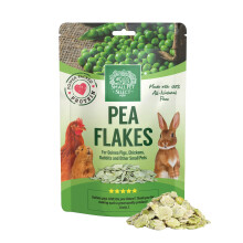 Small Pet Select - Pea Flakes, Naturally Dried Pea Flakes for Guinea P