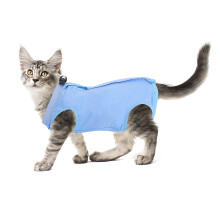Cobee Cat Professional Recovery Suit for Abdominal Wounds or Skin Dise