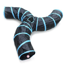 Bemodst S-Type Cat Tunnel, 2/3/4 Way Collapsible S-shape Small Animal